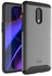 OnePlus 7 Case, TUDIA Slim-Fit [MERGE] EXTREME Protection/Rugged but Slim Dual Layer Case for OnePlus 7 [NOT Compatible with OnePlus 7 Pro Version] (Metallic Slate)
