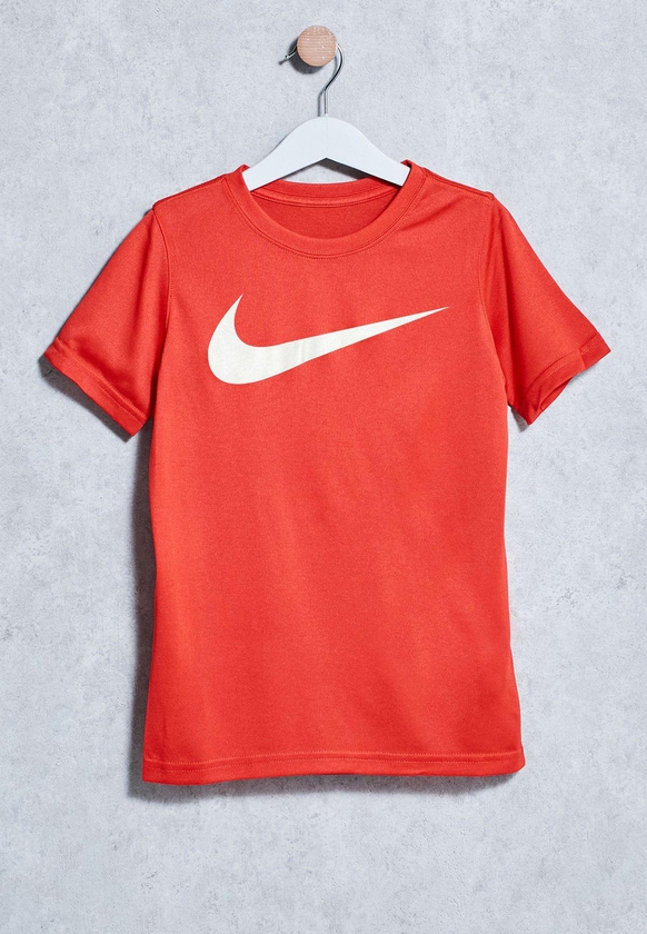 Youth Solid Swoosh T-Shirt