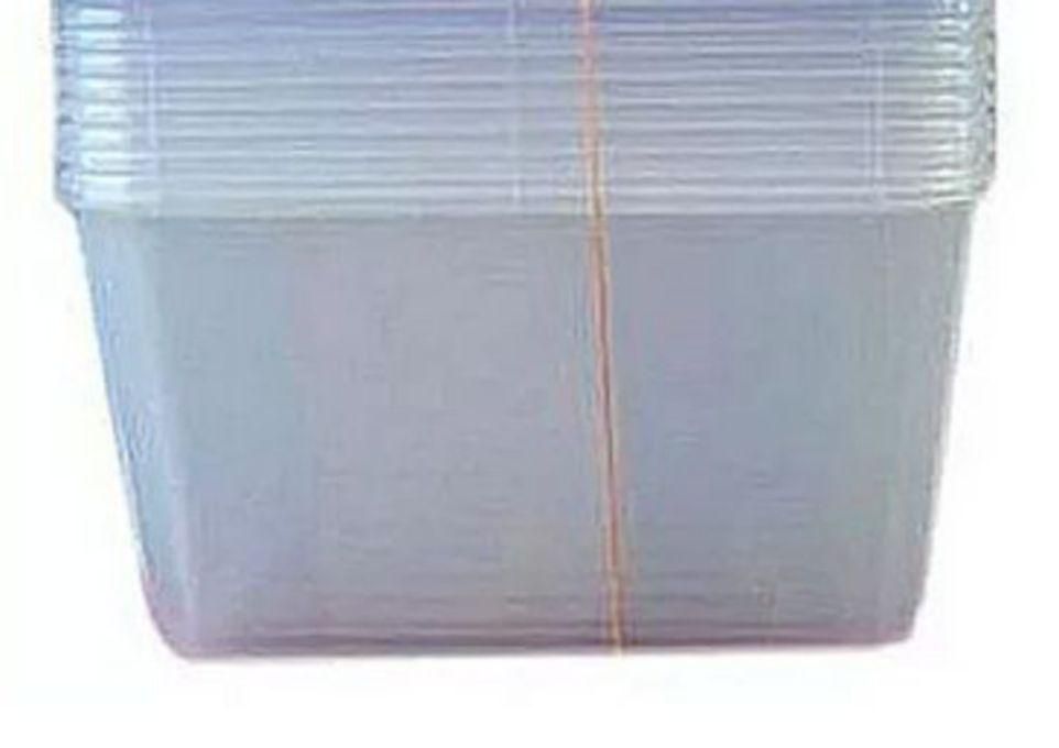 Tight Lid Plastic Take Away Pack Microwave & Freezer Safe Bowl 12pcs