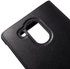 Huawei Ascend Mate8 - Window View Flip Litchi Leather Cover - Black