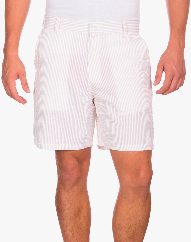 Cotton Seersucker Kennedy Shorts