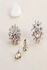 Alloy Gold Plated Studded Earrings