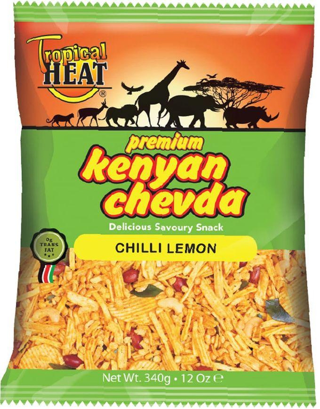 Tropical Heat Tropical Heat Kenyan Chevda - Chilli Lemon 340g