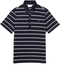 Farah Vintage Short Sleeve Jersey Polo Shirt with Yarn Dyed Stripe
