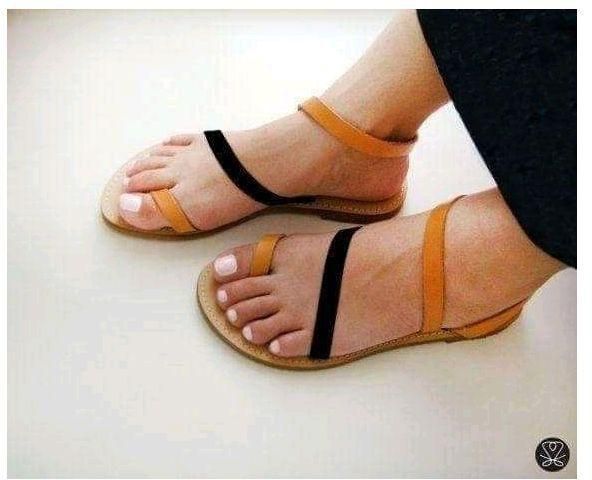 Fashion Stylish Ladies Leather Sandals