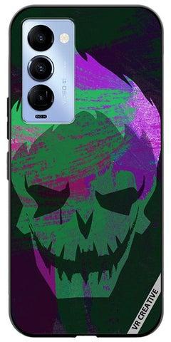 Protective Case Cover For Tecno Camon 18/18 P Joker Design Multicolour