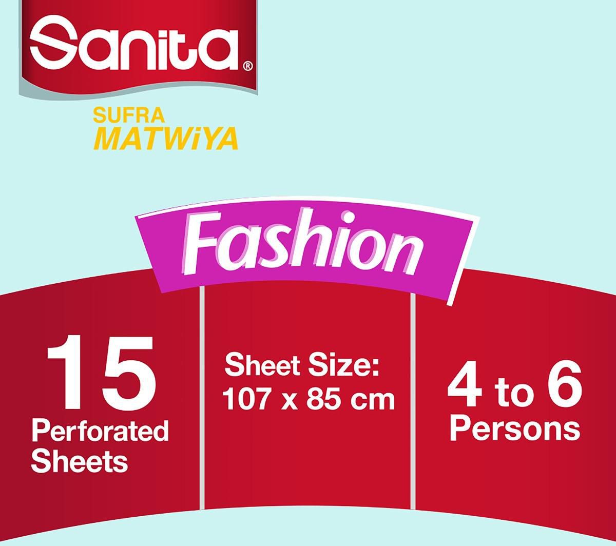 Sanita Sufra Matwiya Table Cover Disposable Small 15 Sheets(85Cmx107Cm)- Babystore.ae