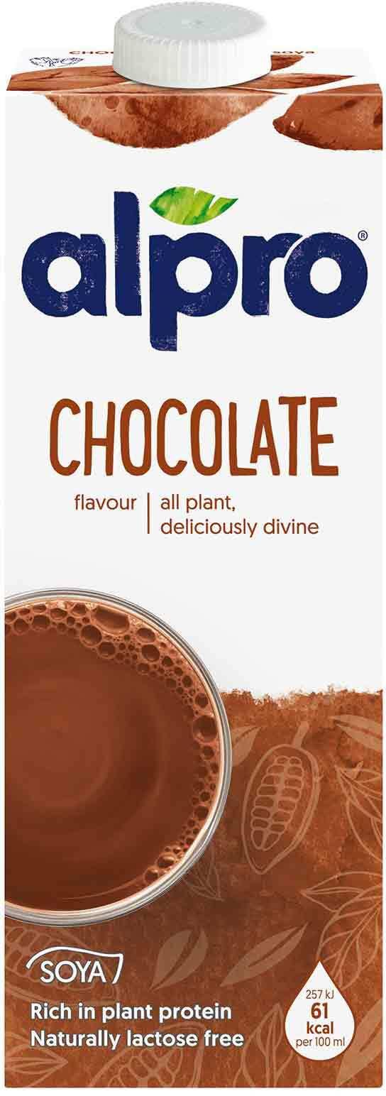 Alpro chocolate flavour soya milk 1 L (organic)