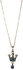 Necklace for Women by Molly Glitz , NE2659B-BL-GP-14E