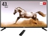 Get Grouhy GLD43SA Smart TV, 43 inch, FHD, LED - Black with best offers | Raneen.com