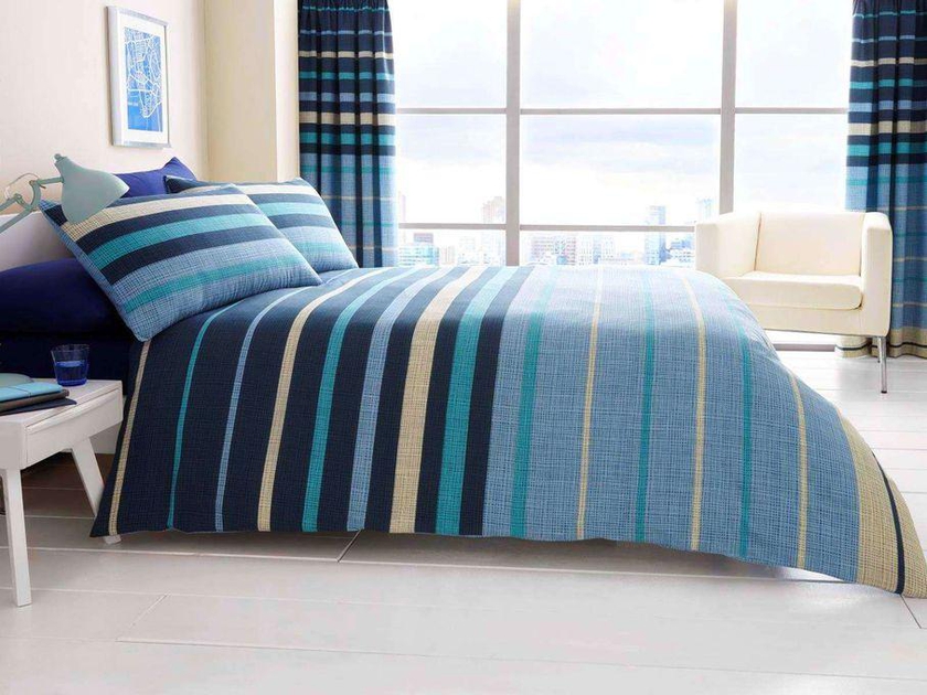 Snooze Fitted Bed Set-Double Size-Ocean Design- 3 Pcs