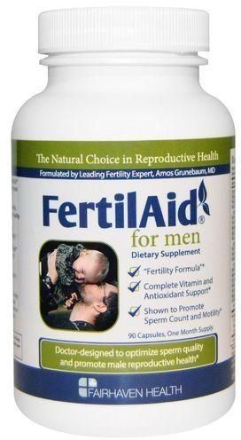 Fair Haven Health FertilAid Fertility Supplement For Men - 90 Capsules