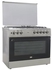 Mika Standing Cooker, 90cm X 60cm, 4 + 1, Electric Oven, Half Inox