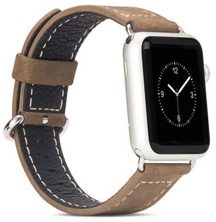 HOCO brown leather band for apple watch 42mm watchband
