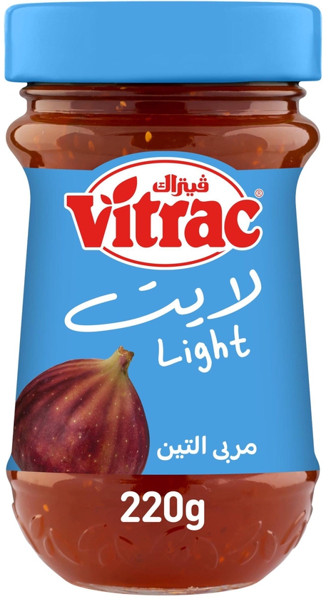 Vitrac Fig Light Jam 220 gm