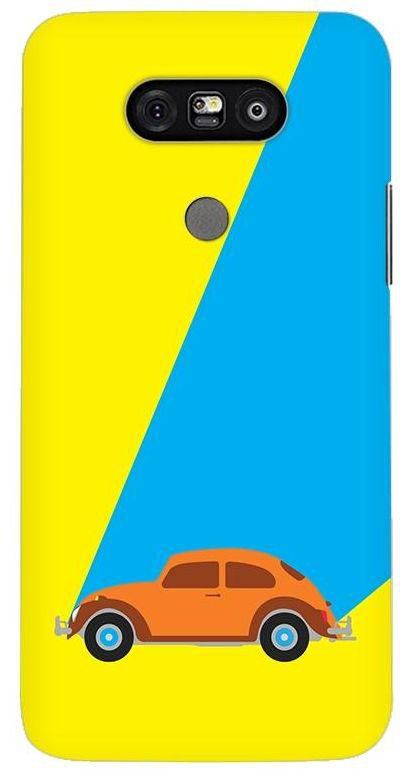 Stylizedd LG G5 Premium Slim Snap case cover Matte Finish - Retro Bug Yellow