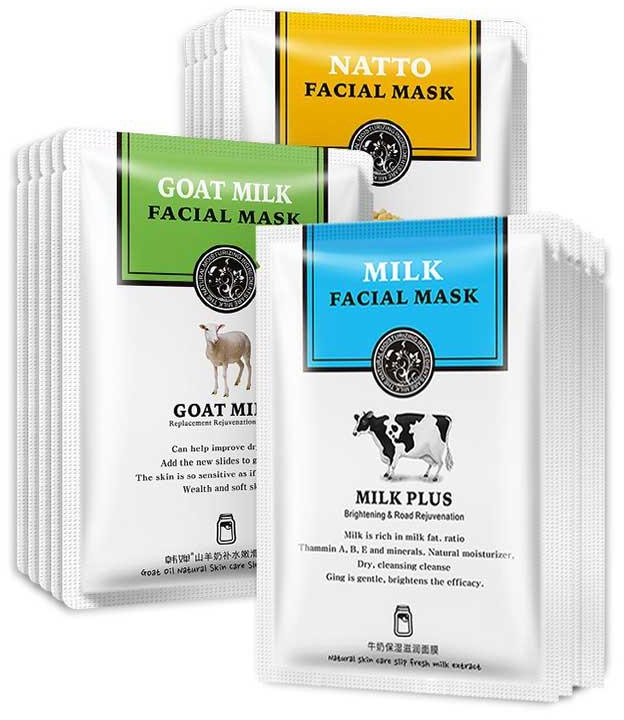 Kime ROREC Milk Plus Moisturizing Face Mask C543 (3 Colors)