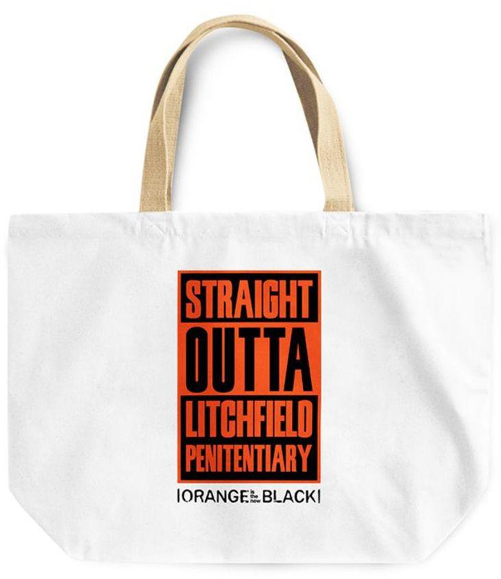 Orange Is The New Black Beach Tote Bag