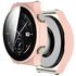 For Huawei Watch GT2 46mm Protective Soft Hard Case Cover Screen Protector Smart Watch - Pink