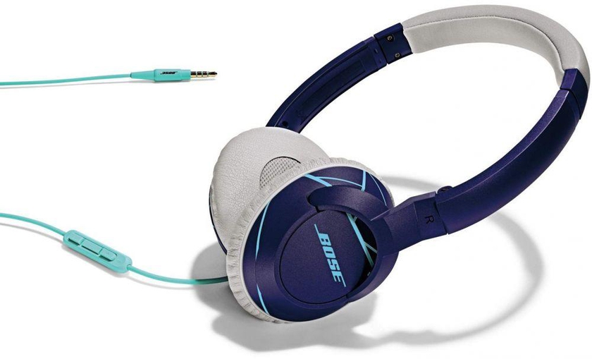 Bose SoundTrue Headphones On-Ear Style, Purple/Mint