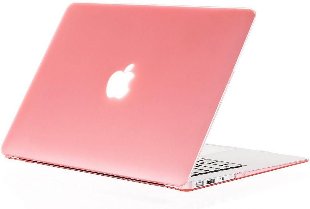 Kuzy Rubberized Hard Cover Case for MacBook Air 11 inch Pink