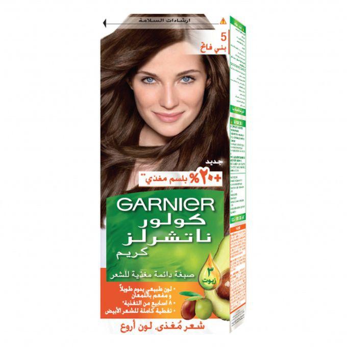 Garnier Color Naturals Creme - 5 Light Brown - 60+40+12ml