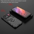 ESTH® Xiaomi Mi 11 Ultra Case, [360° Rotating Stand] [5 Times Military Quality Anti-Drop Protection] PC and TPU Case, Black