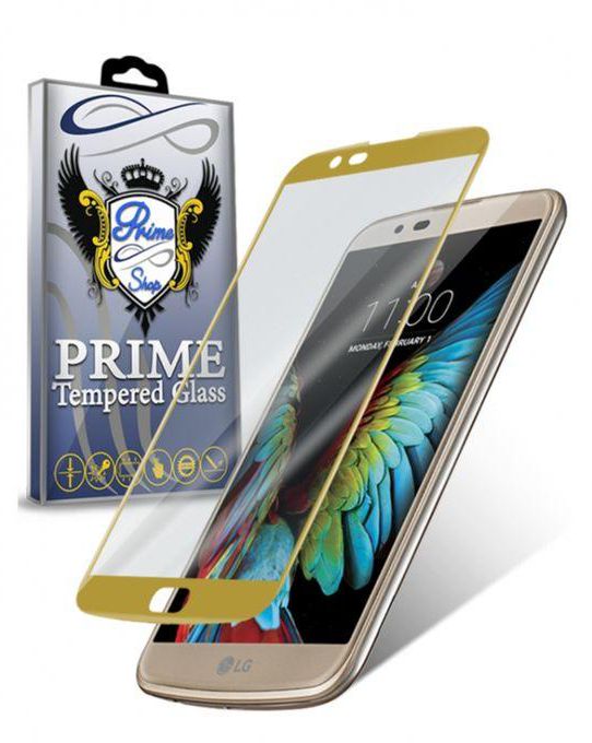 Prime Real Curved Glass Screen Protector For LG K10 - Gold