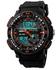 Skmei 1109 Casual Brand Men Military Sports Watches Digital LED Quartz Wristwatches Waterproof Rubber Strap-Blue