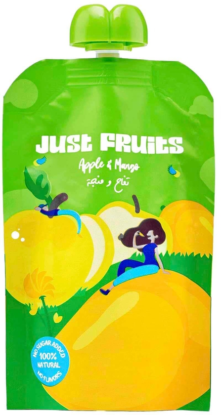 Just Fruits Apple &amp; Mango Juice - 110 gram