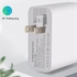 Travel PD 18W 4 Ports USB Type-C Fast Charger Power-White