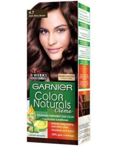 Garnier Color Naturals Creme - 4.7 Dark Shiny Brown