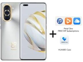 Huawei nova 10 Pro 256GB Arabic Starry Silver 4G Smartphone
