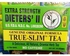 Dieters' Extra Strength True Slim Tea U.S. F.D.A. N.D.C NO: LI0028390