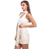 MISSGUIDED DE906609 Wrap Skirt Shift Dress for Women - White