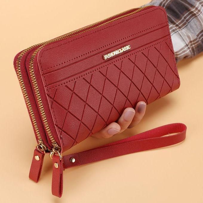 Fancy Ladies Clutch Zipper Wallet For Women - Mini Purse