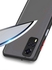 غطاء حماية خلفي شفاف غير لامع من السيليكون لهاتف Vivo Y51 (2020 ، ديسمبر) 4G / Vivo Y53s 4G أسود