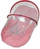Hana Baby Cushioned Mattress with Pillow and Mosquito Net