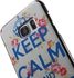 Samsung Galaxy S7 edge G935 - Frosted Hard Plastic Case - Keep Calm and Smile on