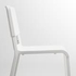 MELLTORP / TEODORES Table and 2 chairs, white/white, 75x75 cm - IKEA