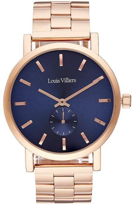 Louis Villiers Women&#39;s Analog 40mm - Stainless Steel Band Watch - Lv2068