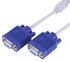 Generic Vga Splitter Cable 1 Computer To Dual 2 Monitor Adapter Y Splitter Vga Cable Male To Female For Computer