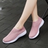 Women Breathable Mesh Running Shoes Plus Size Casual Slip-on