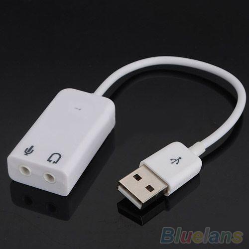 Generic External USB 2.0 3D Virtual 7.1 Channel Audio Sound Card Adapter for PC Desktop Selling
