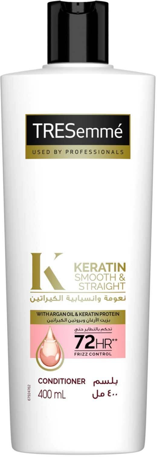 Tresemme Keratin Smooth &amp; Straight With Argan Oil &amp; Keratin Protein Conditioner - 400 ml