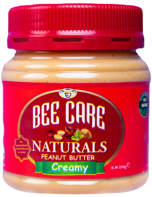 Beecare Natural Smooth Peanut Butter 250g