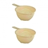 Asil Plastic Food Strainer - Set Of 2 Pieces,- Made In Turkey