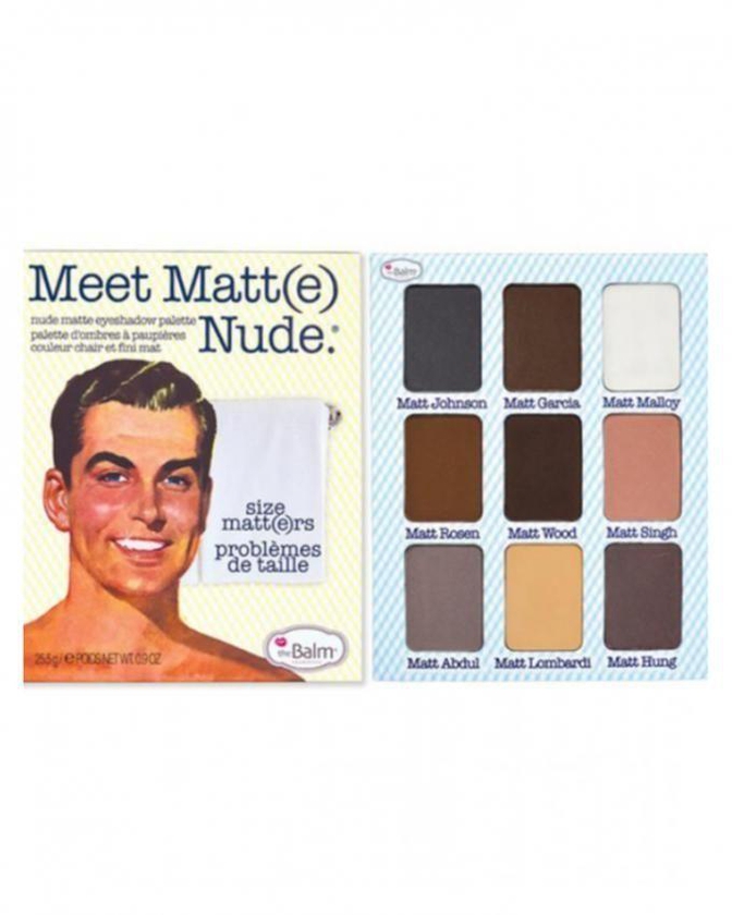 The Balm Meet Matt(e) Eyeshadow Palette – Nude