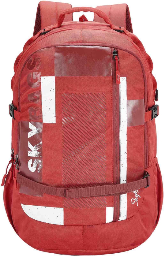Skybags Campus Plus Backpack XL 02 Red