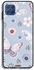 Samsung Galaxy F62 Protective Case Cover Butterflies And Flowers